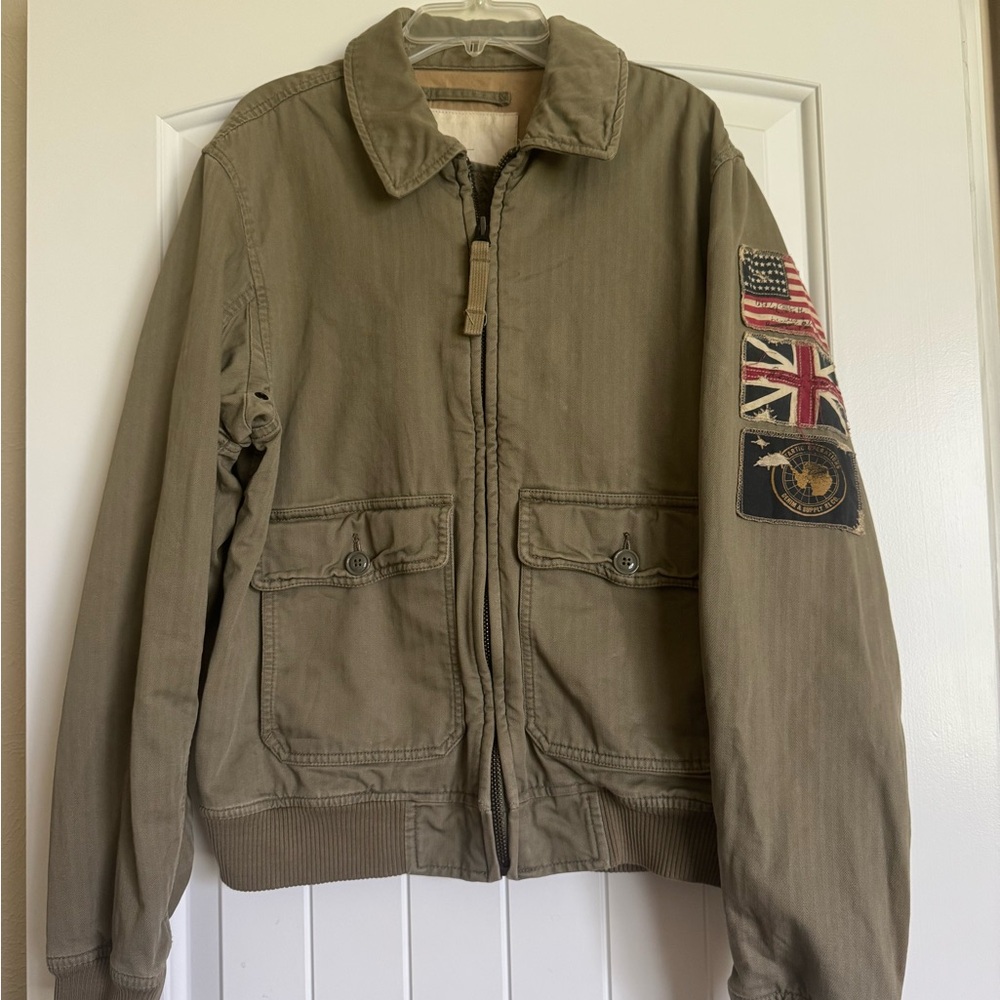 Denim & Supply Ralph Lauren Olive Green Field Jacket